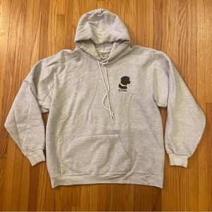 Lee dog embroidered hoodie